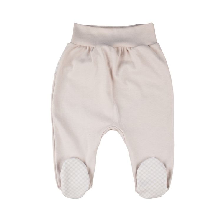 Komplet niemowlęcy, Body z długim rękawem, Półśpiochy, ecru, Tup Tup