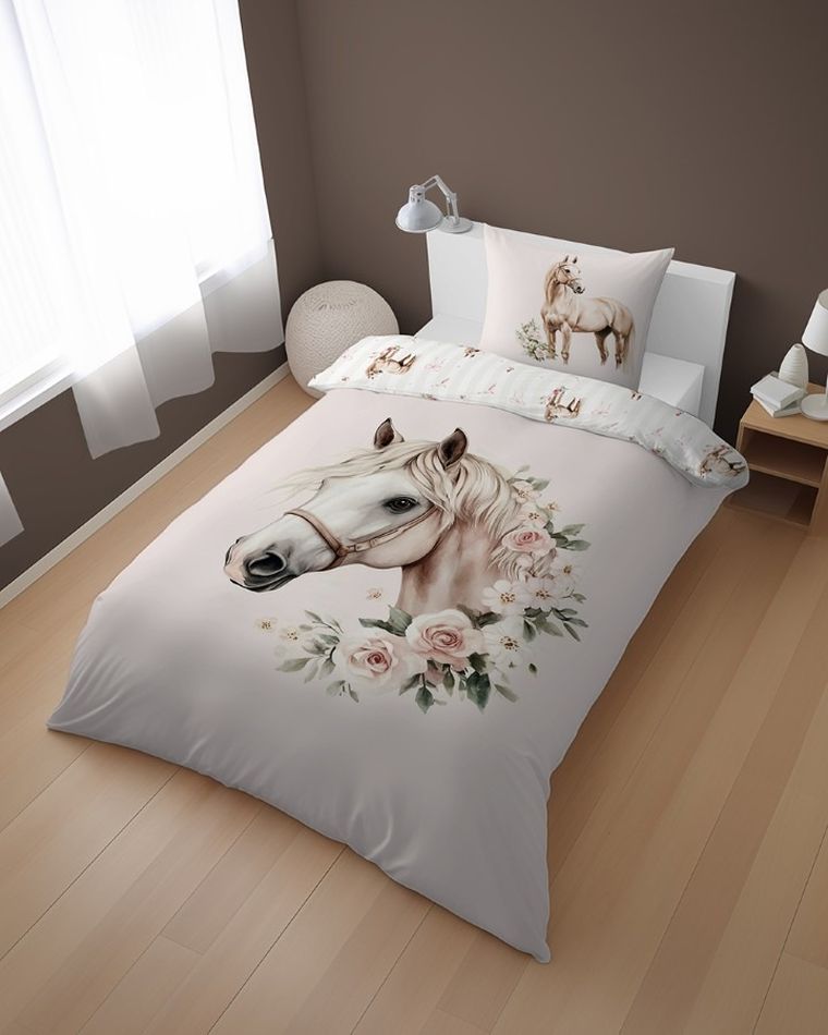 Koń, 2-częściowy komplet pościeli, 140-200 cm