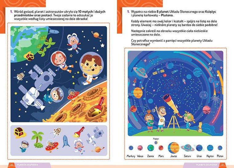 Koncentracja. Klasy 1-4