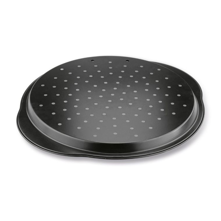 Konighoffer, Black, blaszka do pizzy z uchwytami, 37-33 cm
