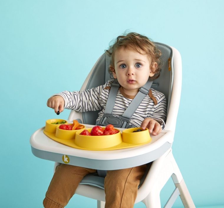 Koo-di, Tiny Tapas, talerz silikonowy, Buttercup