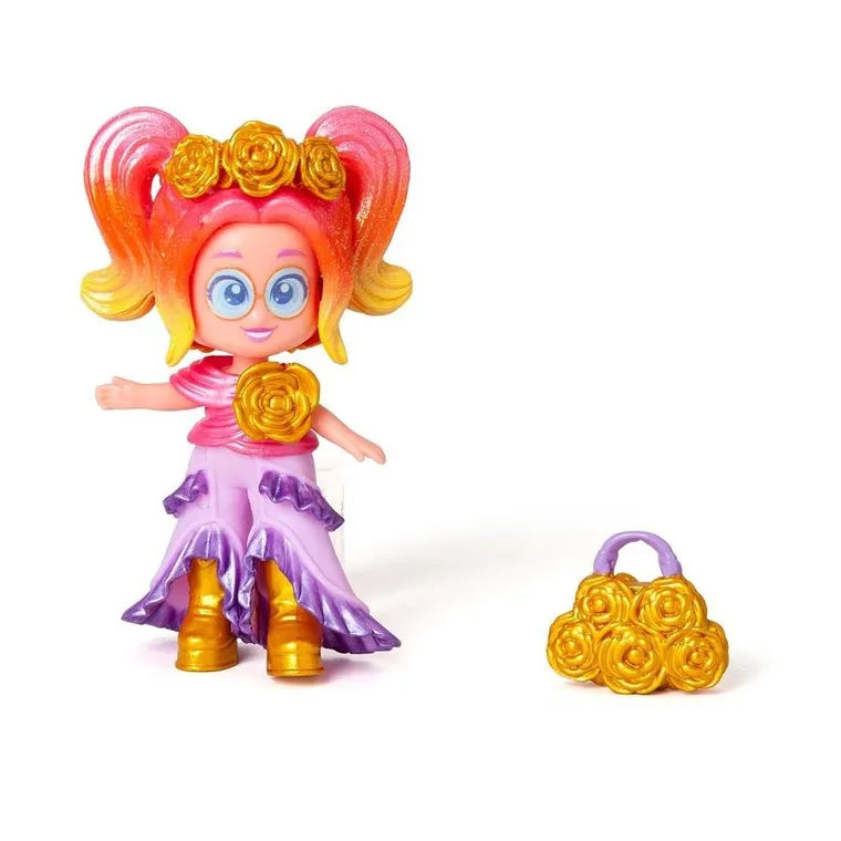 Kookyloos, Golden Gala, Rose, zestaw z figurką