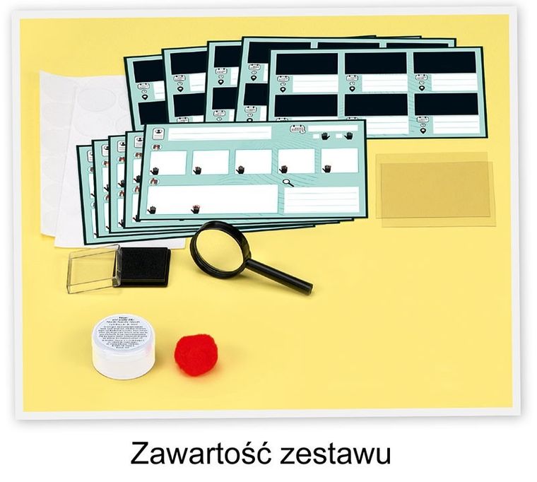 Kosmos, Odciski Palców, zestaw edukacyjny