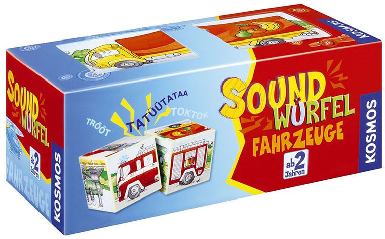 Kosmos, Pojazdy, kości dźwiękowe, gra edukacyjna