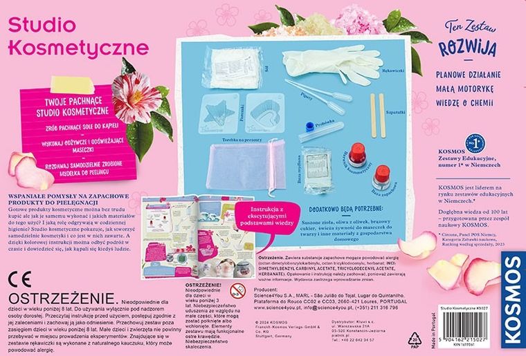 Kosmos, Studio Kosmetyczne, zestaw do tworzenia kosmetyków