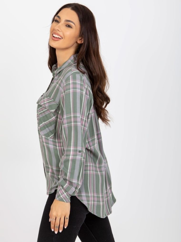 Koszula damska, khaki, Factory Price