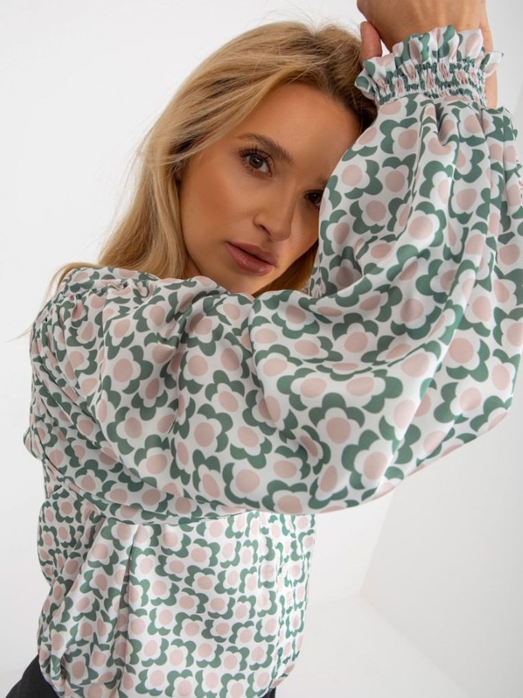 Koszula damska z długim rękawem, mix, Lakerta