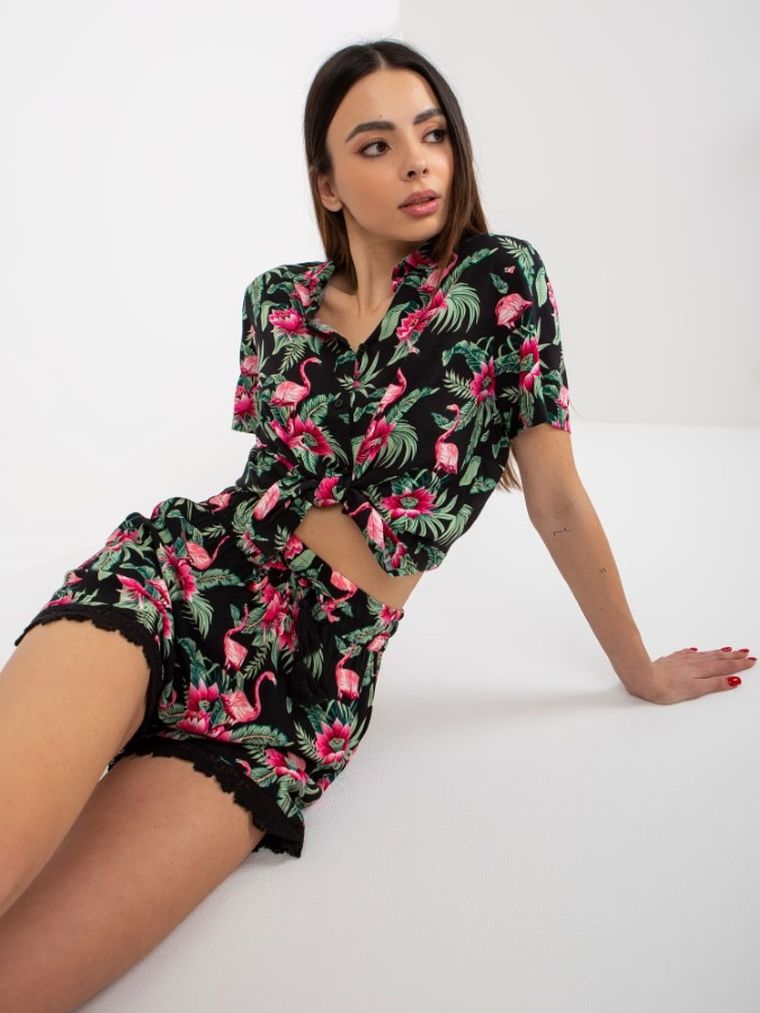 Koszula damska z krótkim rękawem, mix, Sublevel