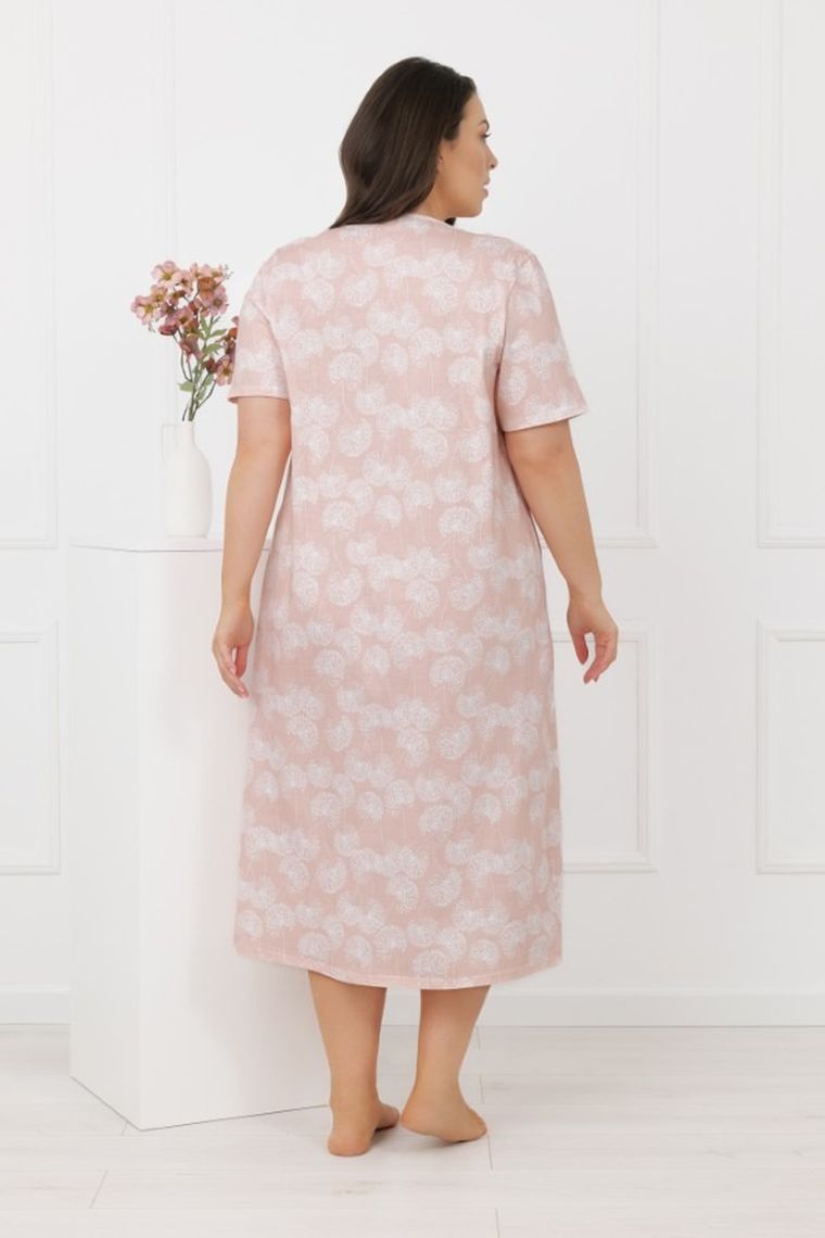 Koszula nocna damska, różowa, Ereni, Italian Fashion