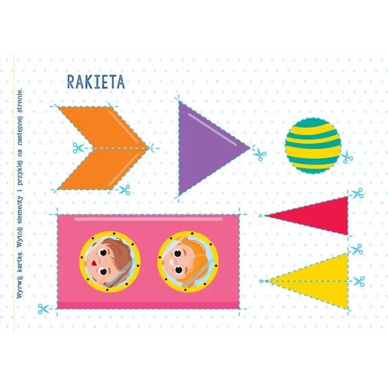 Kotek ciach, ciach! Wycinanki z nożyczkami