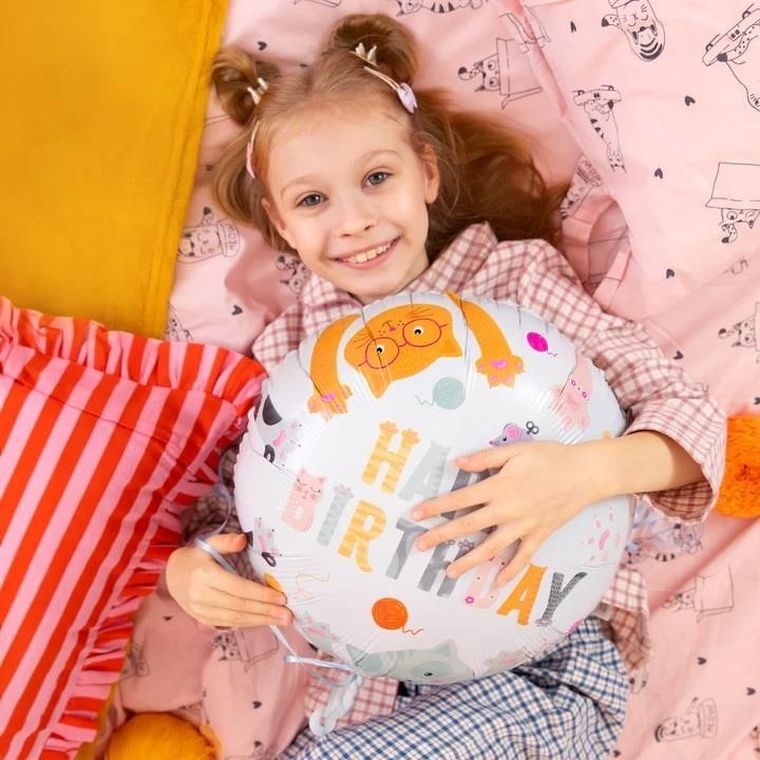 Kotki, balon foliowy, 45 cm