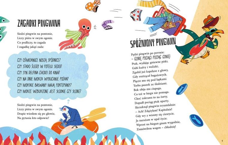 Koty, krowy oraz jeże pozdrawiają nietoperze. Wiersze i wierszyki