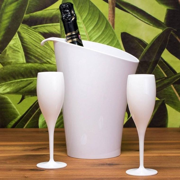 Koziol, biały cooler do wina