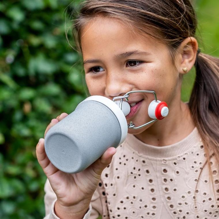 Koziol, butelka na wodę, Plopp to go, szczelny korek, 200 ml