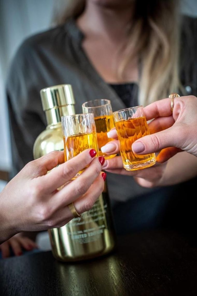 Koziol, Club no. 7, kieliszki, 20 ml + 40 ml, crystal, 4 szt.