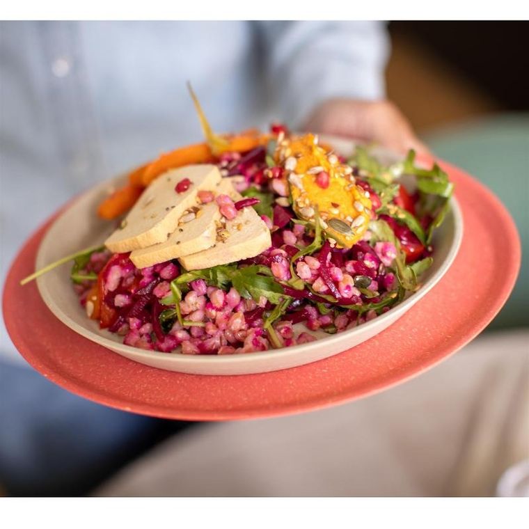 Koziol, Connect, talerzyk śniadaniowy, 20,5 cm, 4 szt.