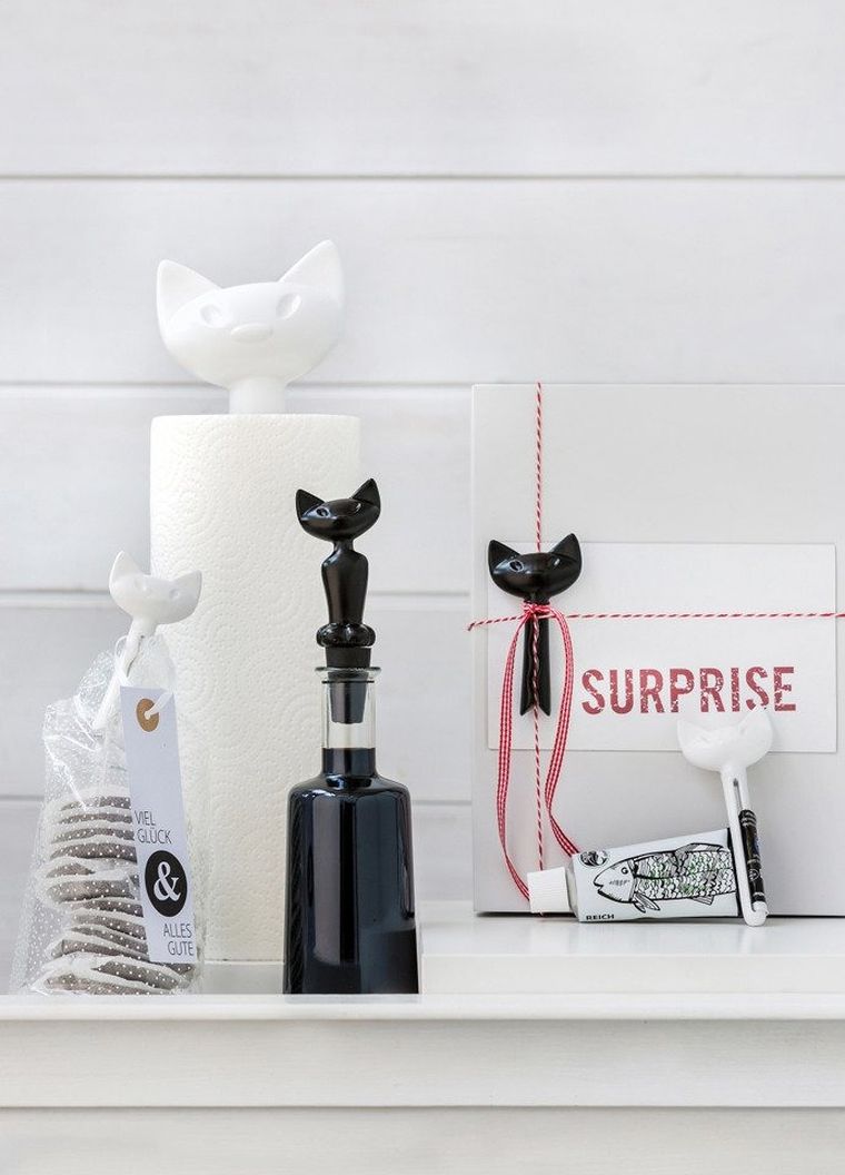 Koziol, korek do wina, Miaou, czarny