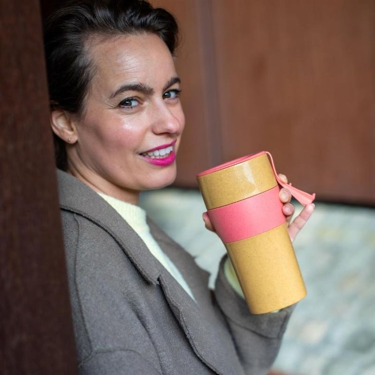 Koziol, kubek termiczny na kawę, Aroma to go XL, 700 ml