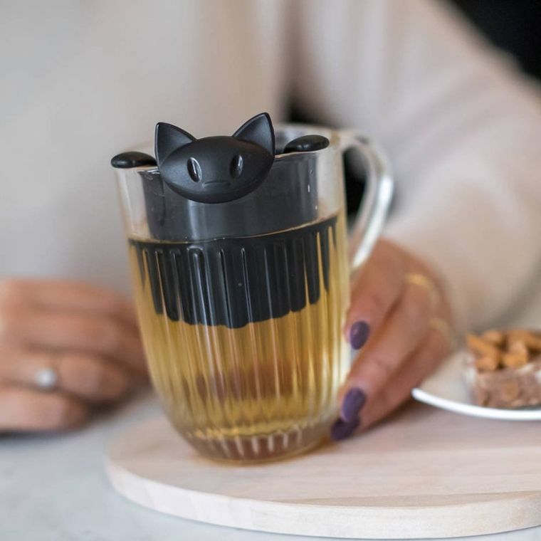 Koziol, Miaou, zaparzacz do herbaty, czarny