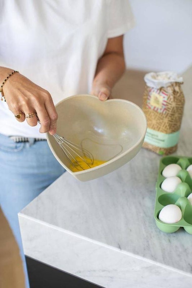 Koziol, miska kuchenna, Herz No. 3, organic nature