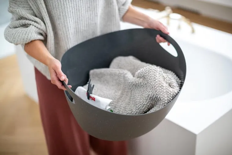 Koziol, miska łazienkowa, Bottichelli, oliwkowa, rozmiar L