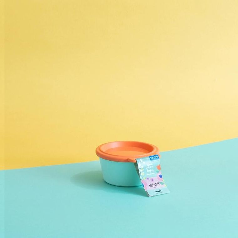 Koziol, miska z pokrywką, Nora Box, 250 ml