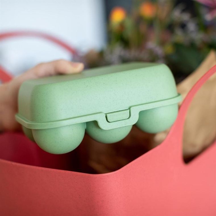 Koziol, pojemnik na jajka eggs to go mini, na 6 szt.