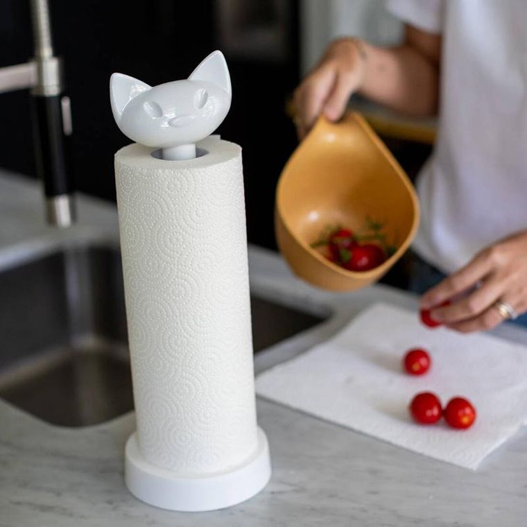 Koziol, stojak na ręcznik kuchenny miaou