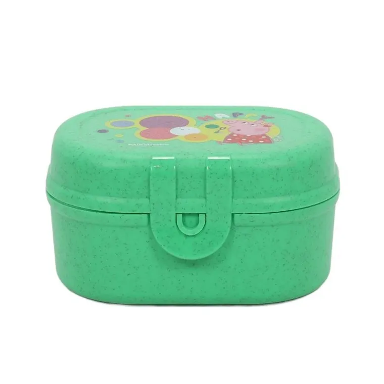 Koziol, Świnka Peppa, pojemnik na przekąski, mini, zielony