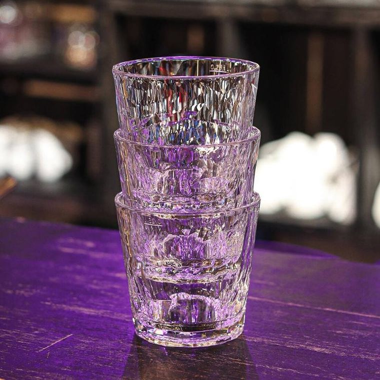 Koziol, szklanki do whisky, Club No. 22, superglas, 250 ml