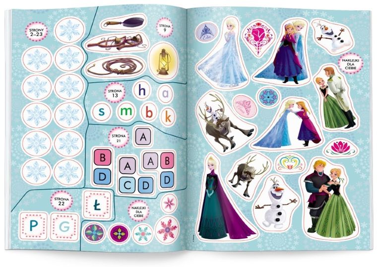 Kraina Lodu. Bawię się i uczę. ABC