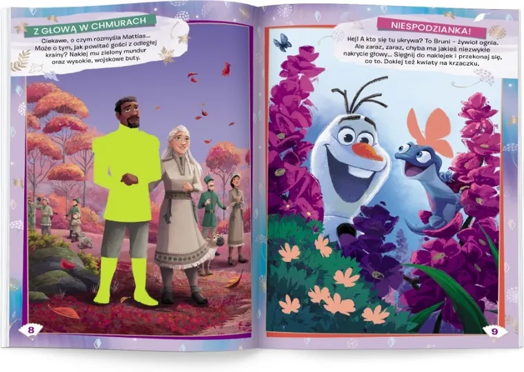 Kraina Lodu. Brokatowe ubieranki