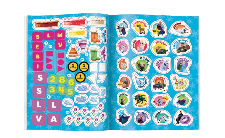 Kraina Lodu. Disney Uczy. Zadania z nagrodami