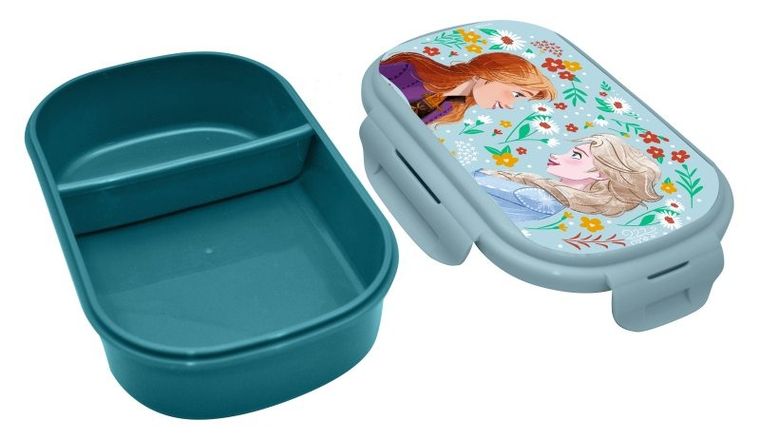 Kraina Lodu, lunchbox + sztućce, 21-14-6 cm