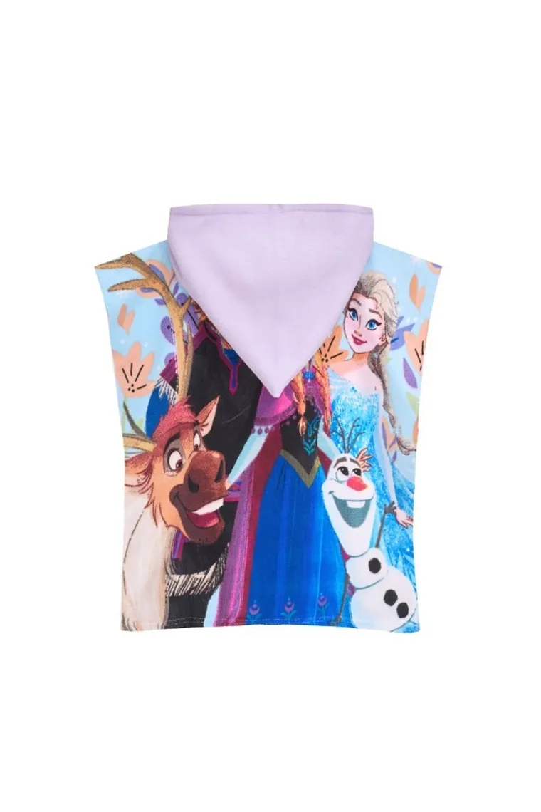 Kraina Lodu, okrycie kąpielowe, ponczo, 50-100 cm