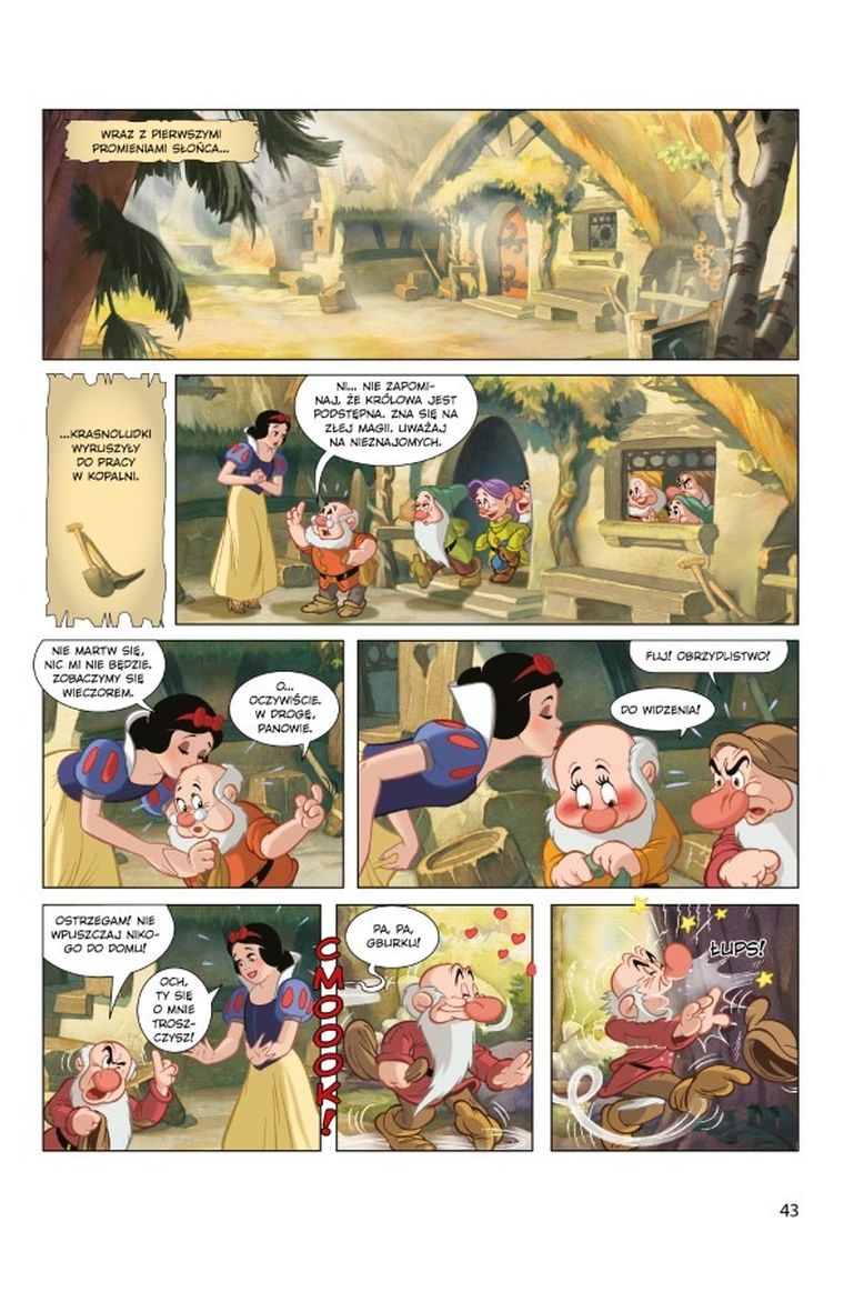 Królewna Śnieżka i siedmiu krasnoludków. Klasyczne baśnie Disneya