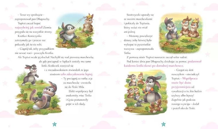 Króliczki Disney. Historyjki na 3 minuty przed snem