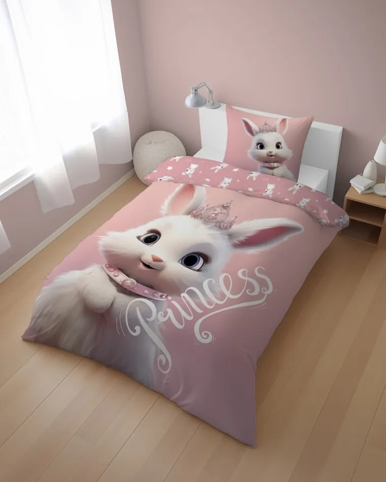 Królik, 2-częściowy komplet pościeli, 160-200 cm