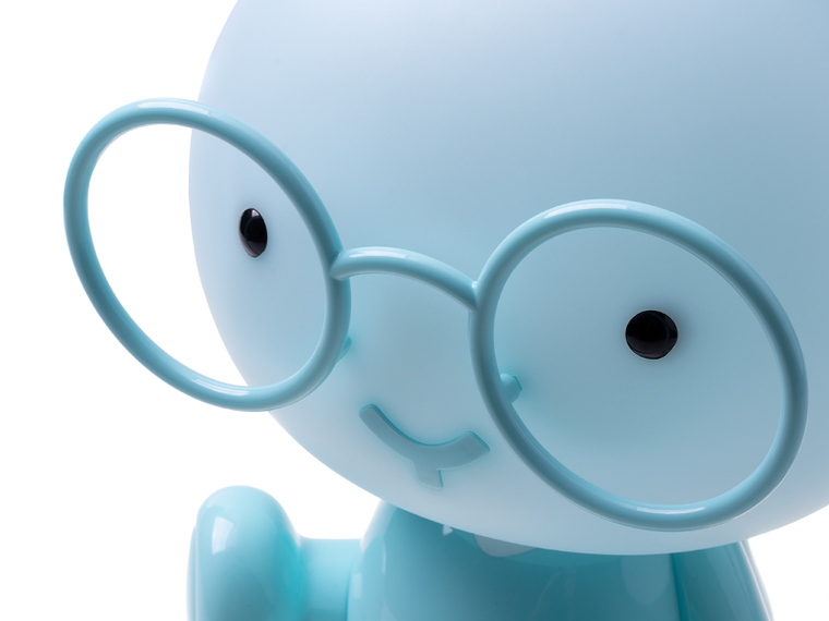 Królik, lampka nocna dla dzieci LED, niebieska