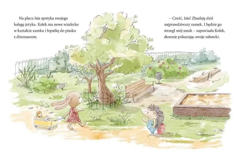 Królisia Isia uczy się dzielić