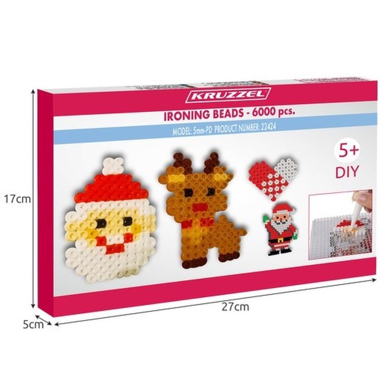 Kruzzel, koraliki do prasowania, 6000 szt.