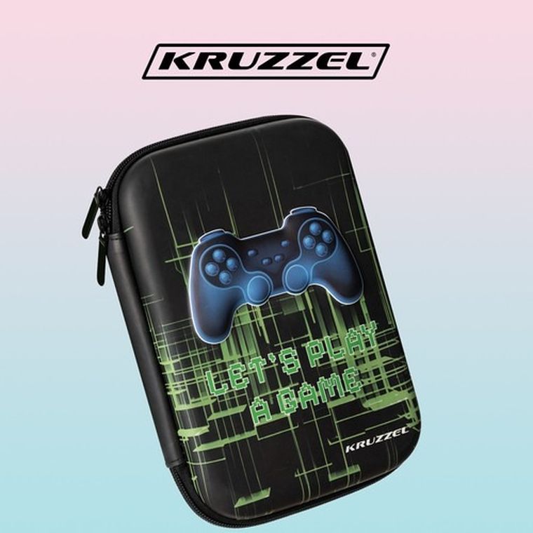 Kruzzel, piórnik rozkładany, pad