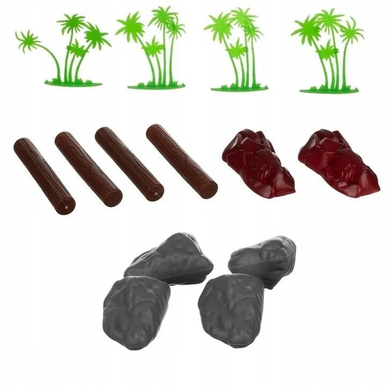 Kruzzel, Zwierzęta, zestaw figurek, 48 szt.