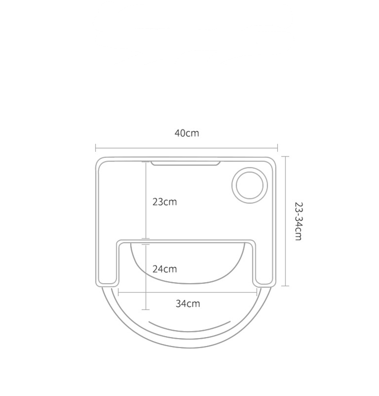Krzesełko do karmienia, regulowane, szary