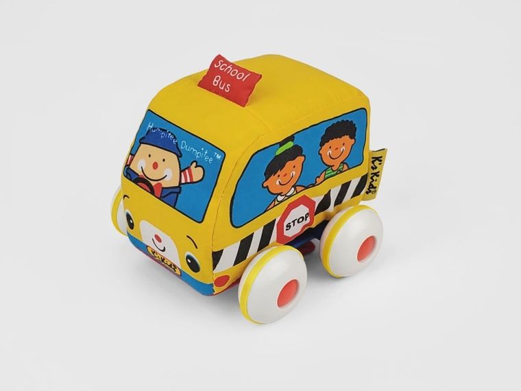 K's Kids, autobus szkolny, wóz strażacki, miękki pojazd z napędem