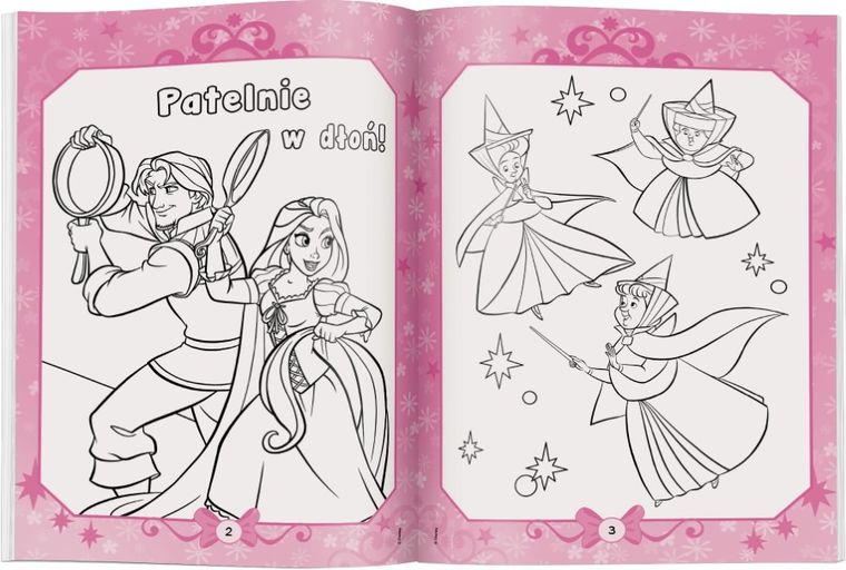 Księżniczki Disneya. Koloruję!