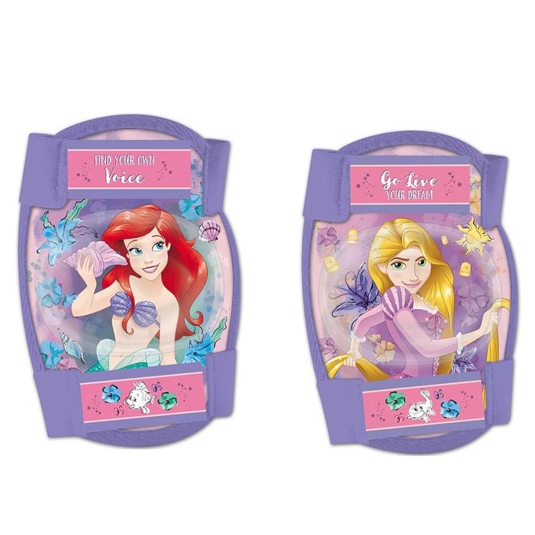 Księżniczki Disneya, ochraniacze rowerowe na kolana i łokcie