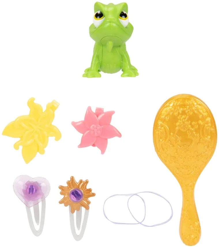 Księżniczki Disneya, Roszpunka, lalka interaktywna, 35 cm, zestaw z akcesoriami