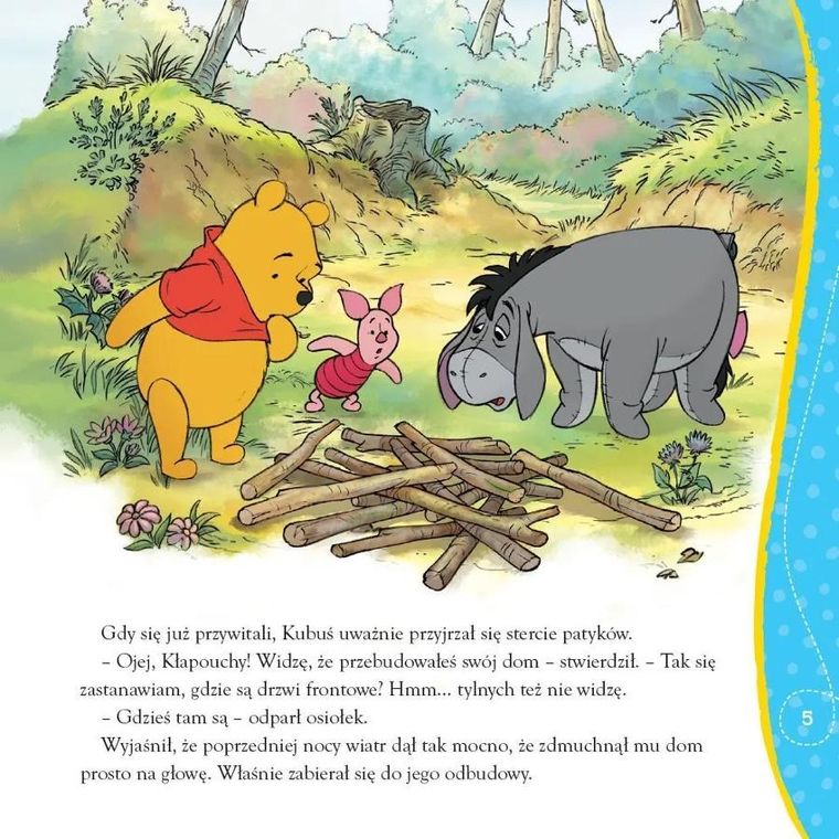 Kubuś i Przyjaciele. Opowiastki ze Stuwiekowego Lasu. Kubusiowe patyczki