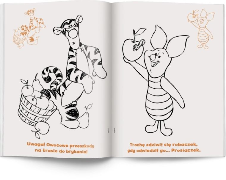 Kubuś Puchatek i przyjaciele. Kolorowanka z naklejkami